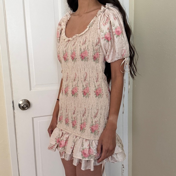 LOVESHACKFANCY VIOLET DRESS - Picture 3 of 9